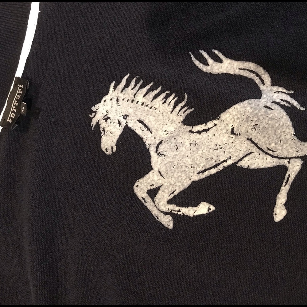 Authentic Italian Ferrari Zip-Up Jacket - Picture 7 of 8